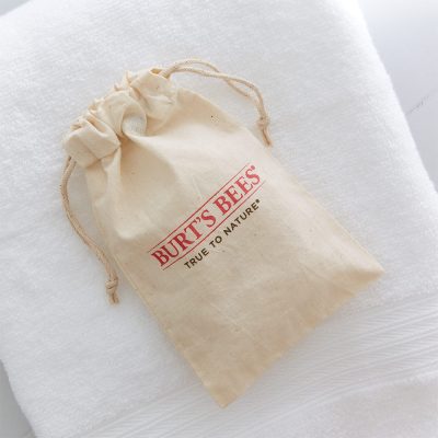 small drawstring bag with lightweight natural cotton from Supreme Creations