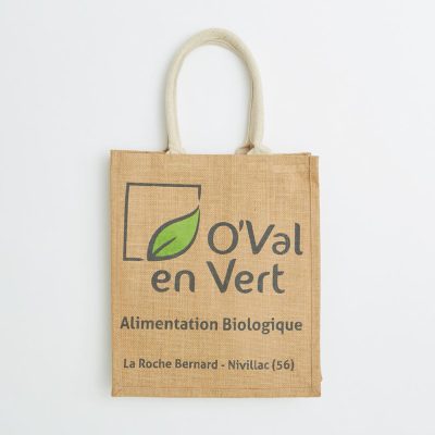 Branded Bottles Jute Bag with Strong Web Handles direct from manufacturer