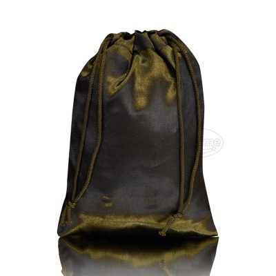 black drawstring pouch small