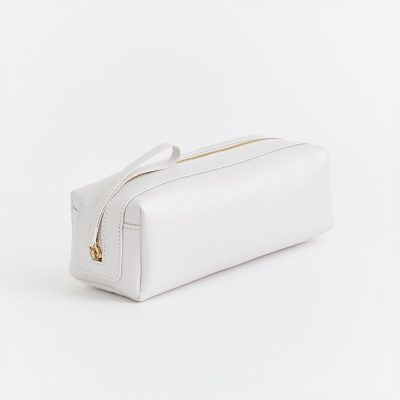 white-vegan-leather-long-pouch-bag-for-wholesale