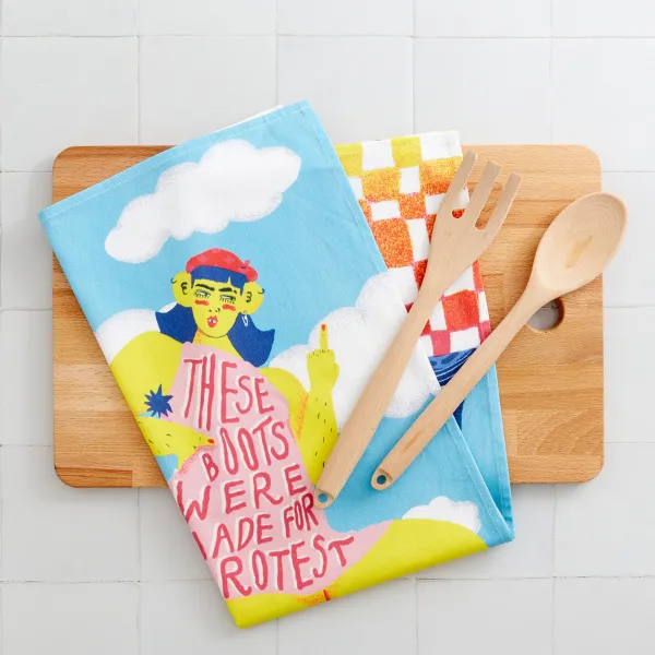 personalised tea towels for wholesale